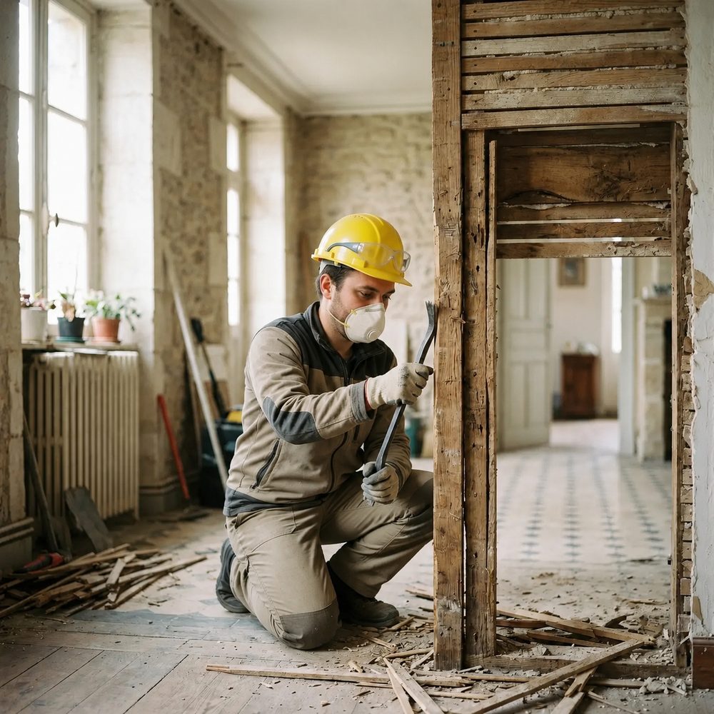 Déconstruction sélective et curage